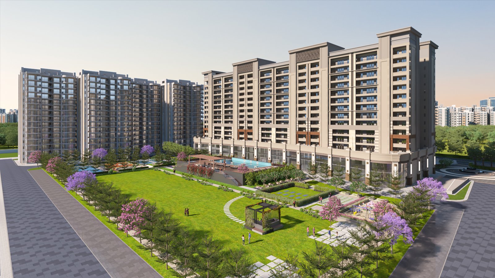 2BHK flat in Rosewood by Trimont