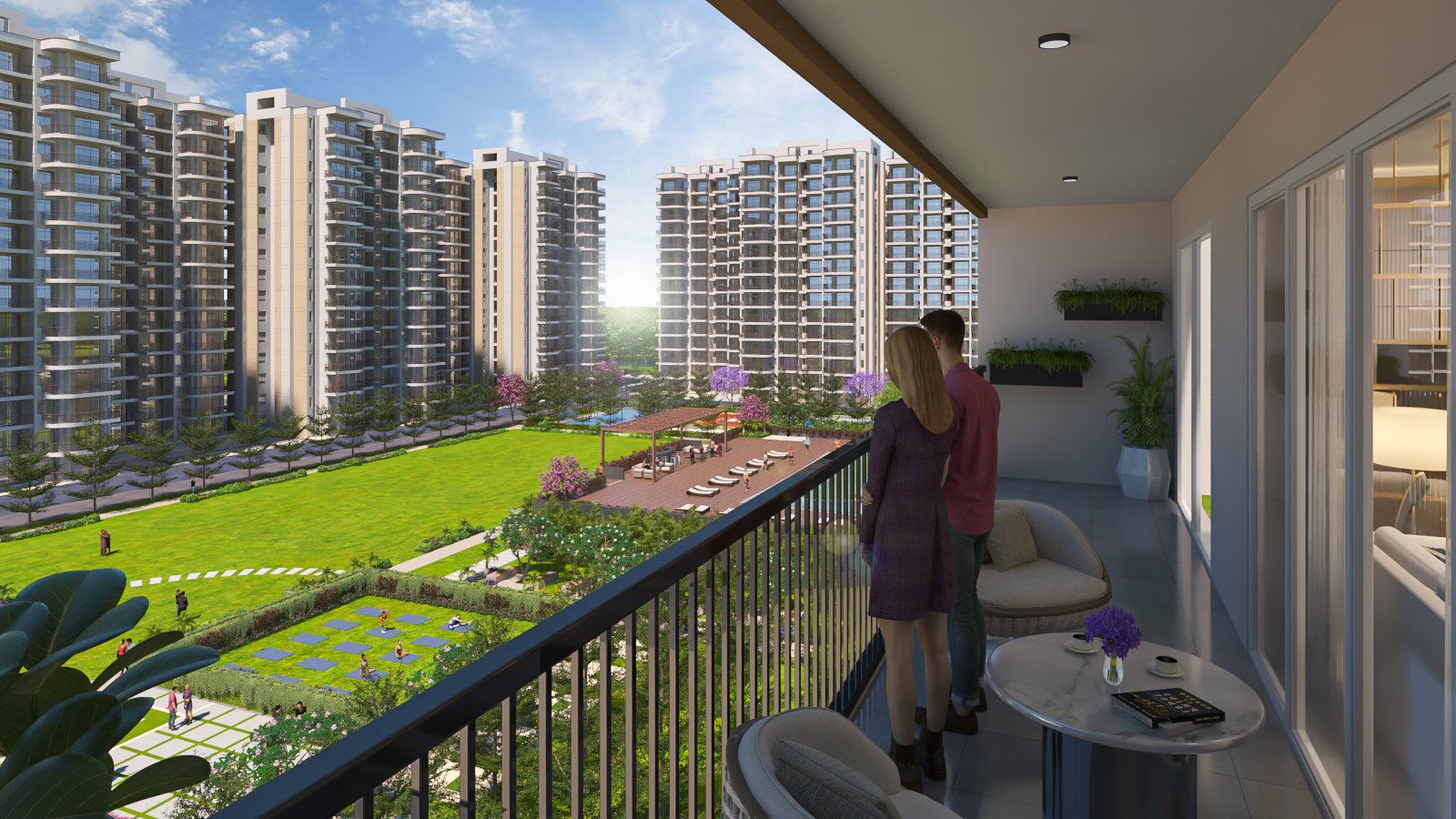 3BHK flat in Rosewood by Trimont